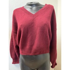 Crush Cashmere Yanuka Ruffle Jumper Sweater S